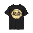 Ancient Greek Wisdom “Nothing That Is Meagre” Classical Art Shirt (Unisex- Image Printed On The Back)