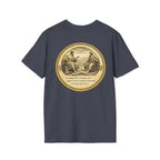 Ancient Greek Wisdom “Nothing That Is Meagre” Classical Art Shirt (Unisex- Image Printed On The Back)