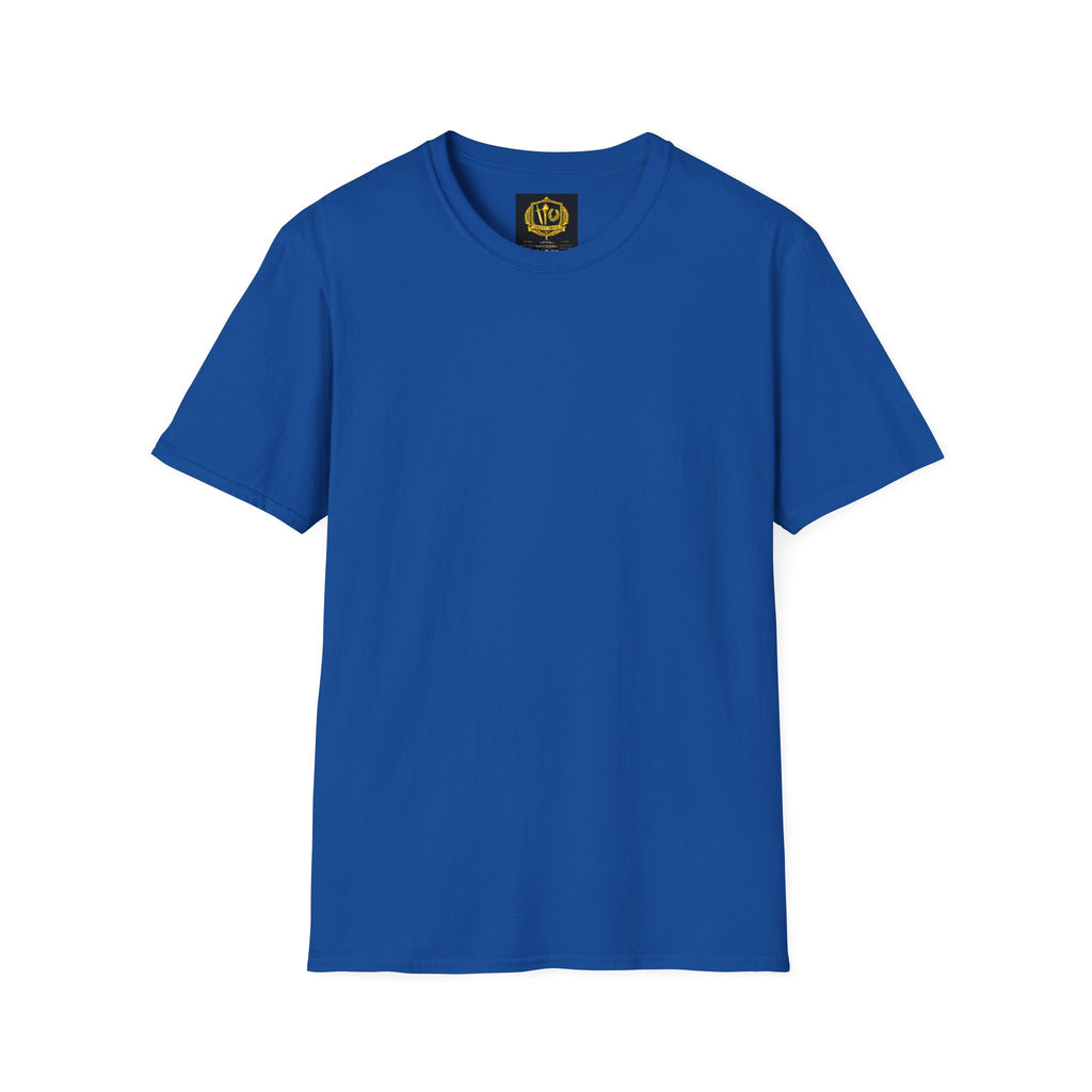 Stoic Philosophy Shirt with Latin Motto Minimalist Fate & Stoicism Design (Unisex- Image Printed On The Back)
