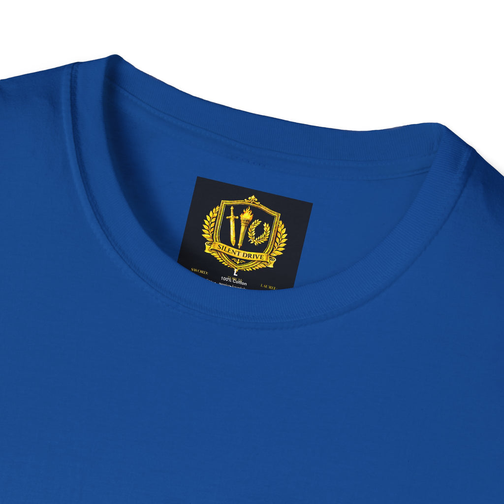 Stoic Philosophy Shirt with Latin Motto Minimalist Fate & Stoicism Design (Unisex- Image Printed On The Back)