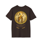 Ancient Greek Wisdom “Reason Is the Agent of Choice” Classical Art Tee (Unisex- Image Printed On The Back)