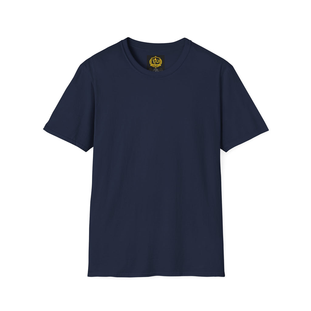 Stoic Philosophy Shirt with Latin Motto Minimalist Fate & Stoicism Design (Unisex- Image Printed On The Back)