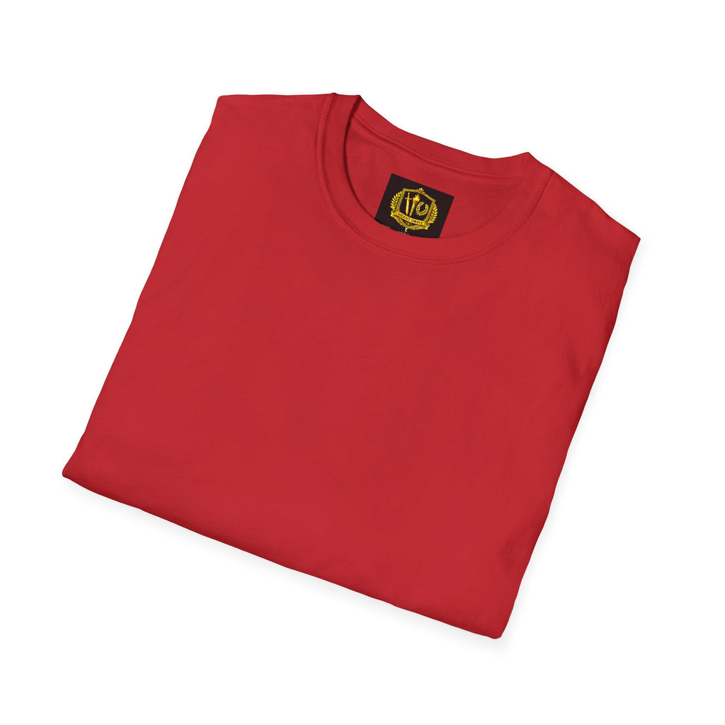 Stoic Philosophy Shirt with Latin Motto Minimalist Fate & Stoicism Design (Unisex- Image Printed On The Back)