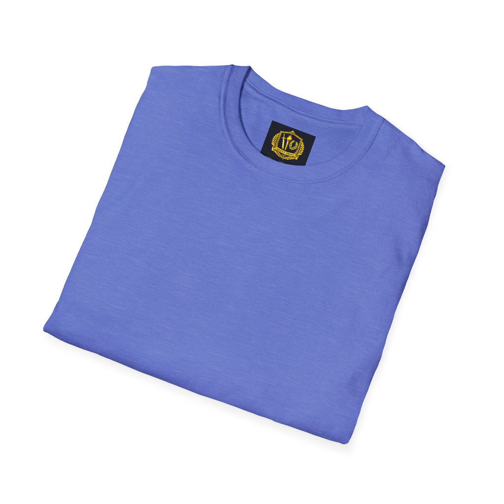 Stoic Philosophy Shirt with Latin Motto Minimalist Fate & Stoicism Design (Unisex- Image Printed On The Back)