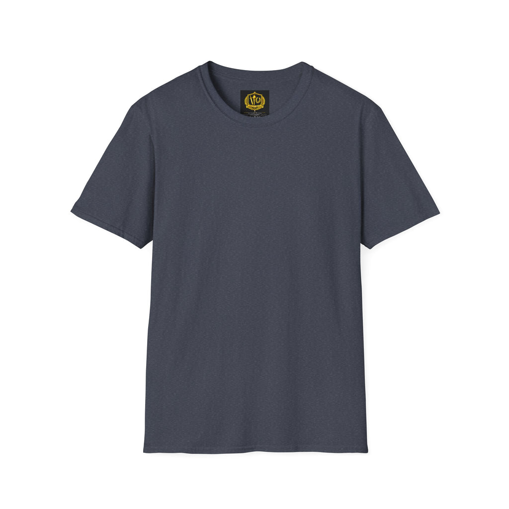 Stoic Philosophy Shirt with Latin Motto Minimalist Fate & Stoicism Design (Unisex- Image Printed On The Back)