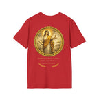 Ancient Greek Wisdom “Reason Is the Agent of Choice” Classical Art Tee (Unisex- Image Printed On The Back)