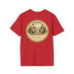 Ancient Greek Wisdom “Nothing That Is Meagre” Classical Art Shirt (Unisex- Image Printed On The Back)