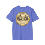 Ancient Greek Wisdom “Nothing That Is Meagre” Classical Art Shirt (Unisex- Image Printed On The Back)