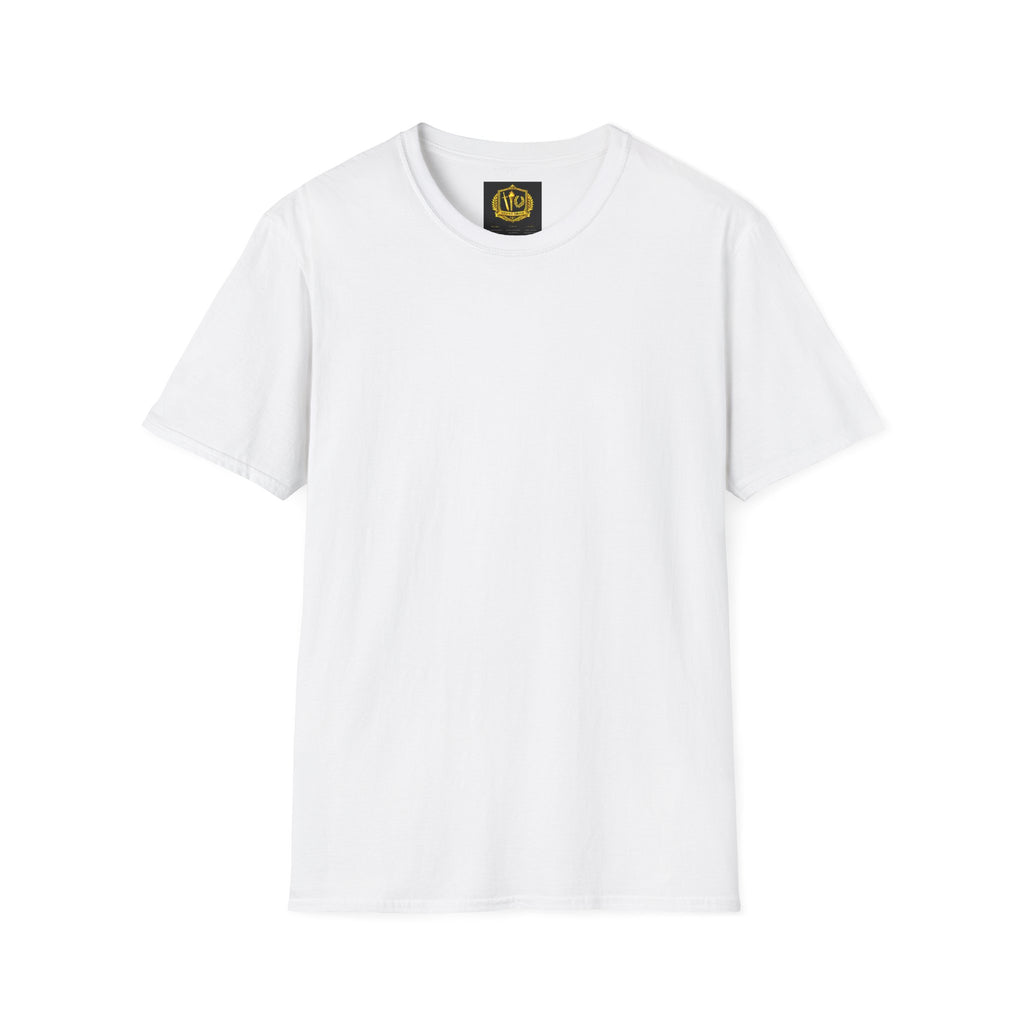 Stoic Philosophy Shirt with Latin Motto Minimalist Fate & Stoicism Design (Unisex- Image Printed On The Back)