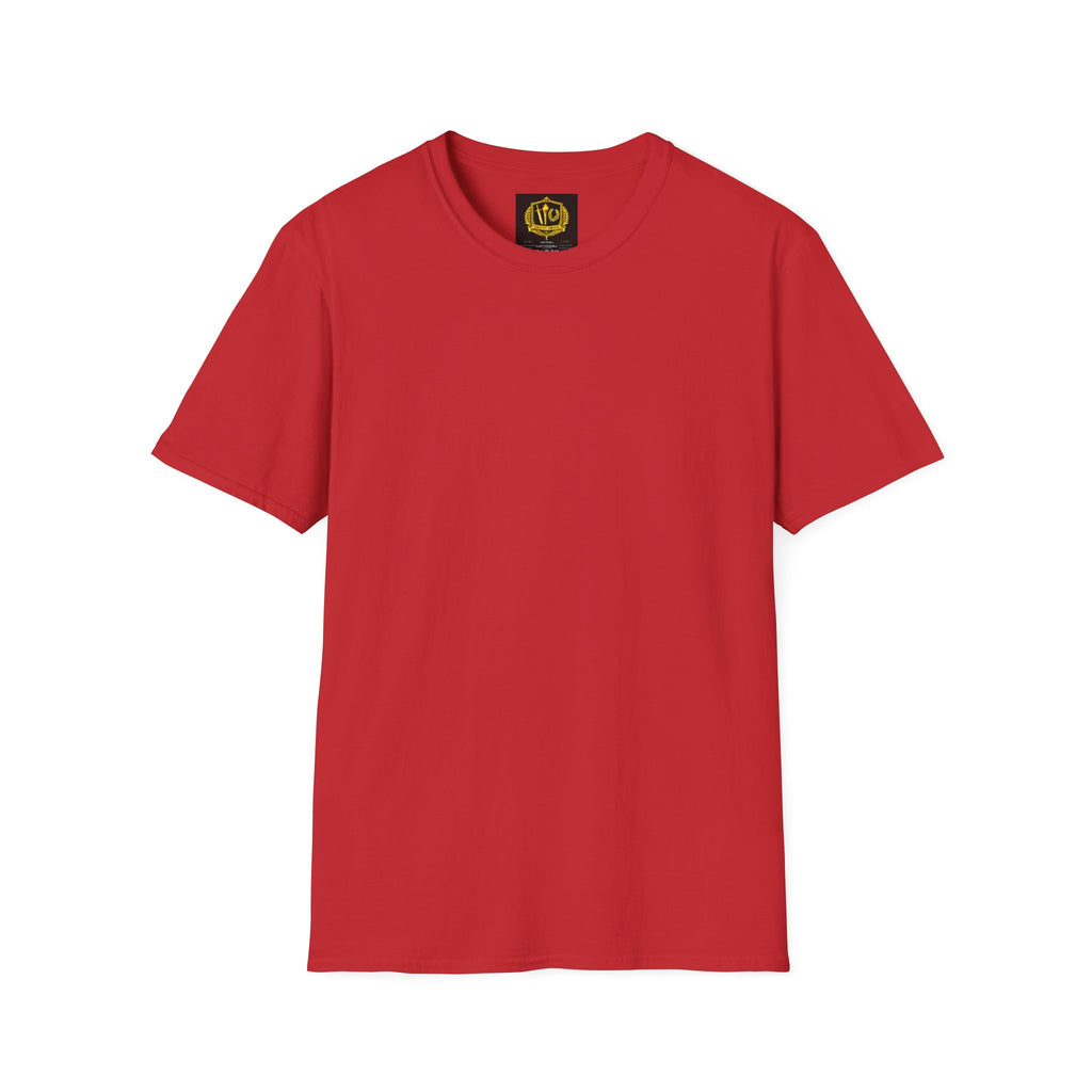 Stoic Philosophy Shirt with Latin Motto Minimalist Fate & Stoicism Design (Unisex- Image Printed On The Back)