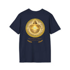 Philosopher Medallion T-Shirt — "Reason Is The Action of Choice" Graphic Tee