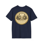 Ancient Greek Wisdom “Nothing That Is Meagre” Classical Art Shirt (Unisex- Image Printed On The Back)