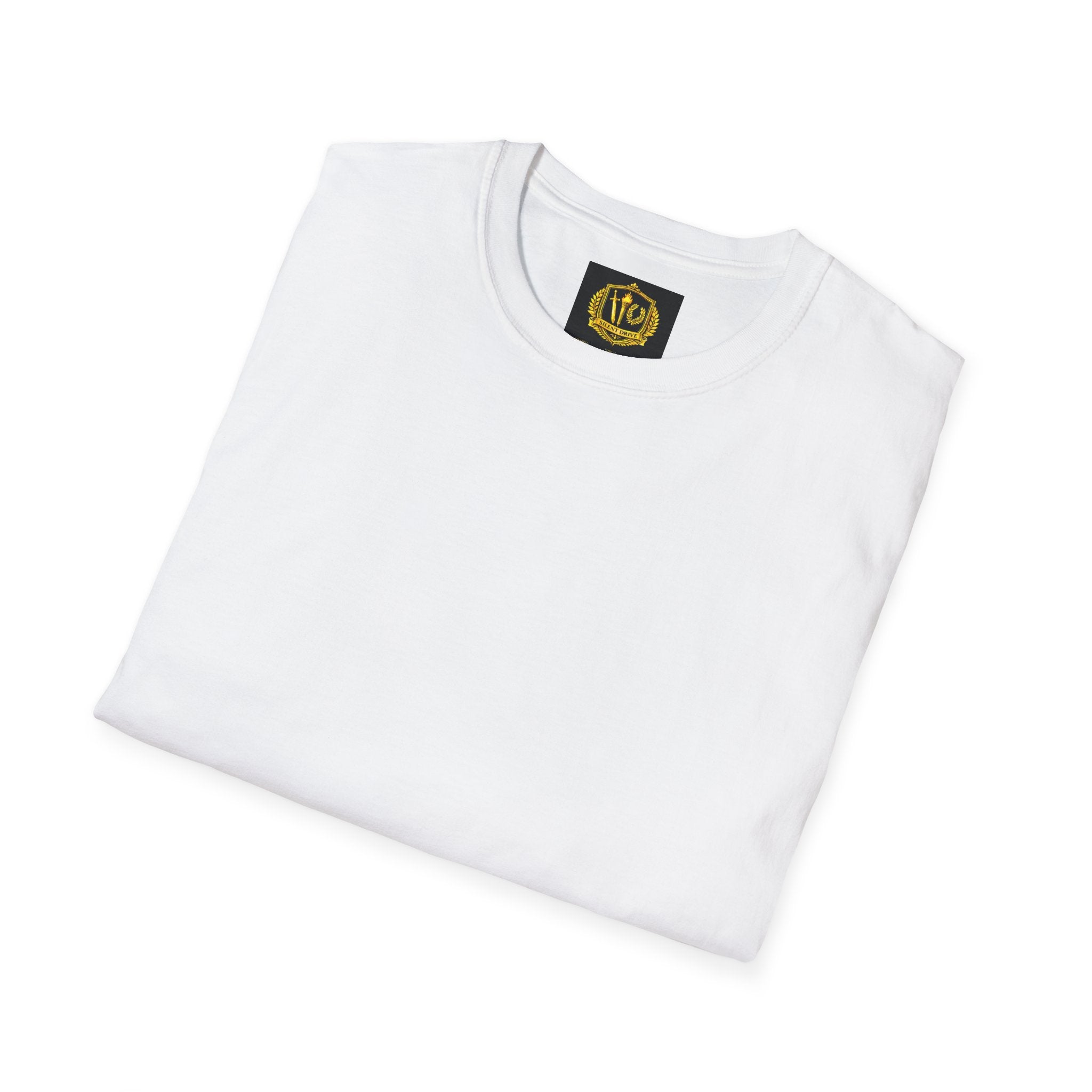 Stoic Philosophy Shirt with Latin Motto Minimalist Fate & Stoicism Design (Unisex- Image Printed On The Back)