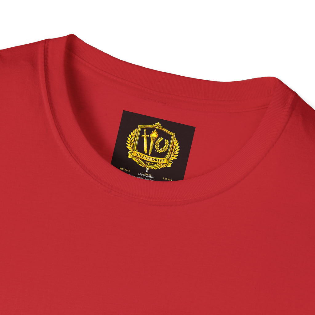 Stoic Philosophy Shirt with Latin Motto Minimalist Fate & Stoicism Design (Unisex- Image Printed On The Back)