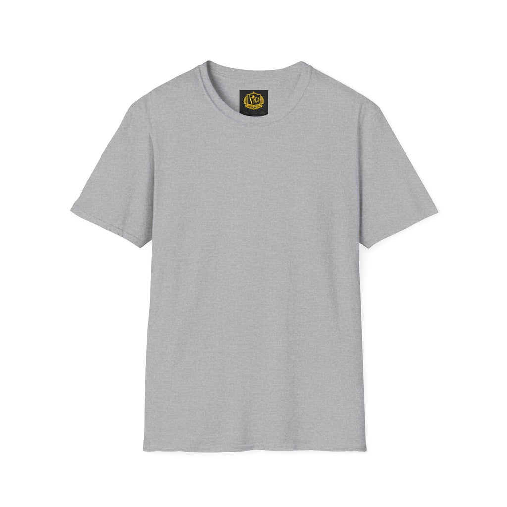 Stoic Philosophy Shirt with Latin Motto Minimalist Fate & Stoicism Design (Unisex- Image Printed On The Back)