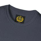 Stoic Philosophy Shirt with Latin Motto Minimalist Fate & Stoicism Design (Unisex- Image Printed On The Back)